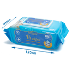 Nobleza Salviette Detergenti all'Acqua Profumata 80Pz