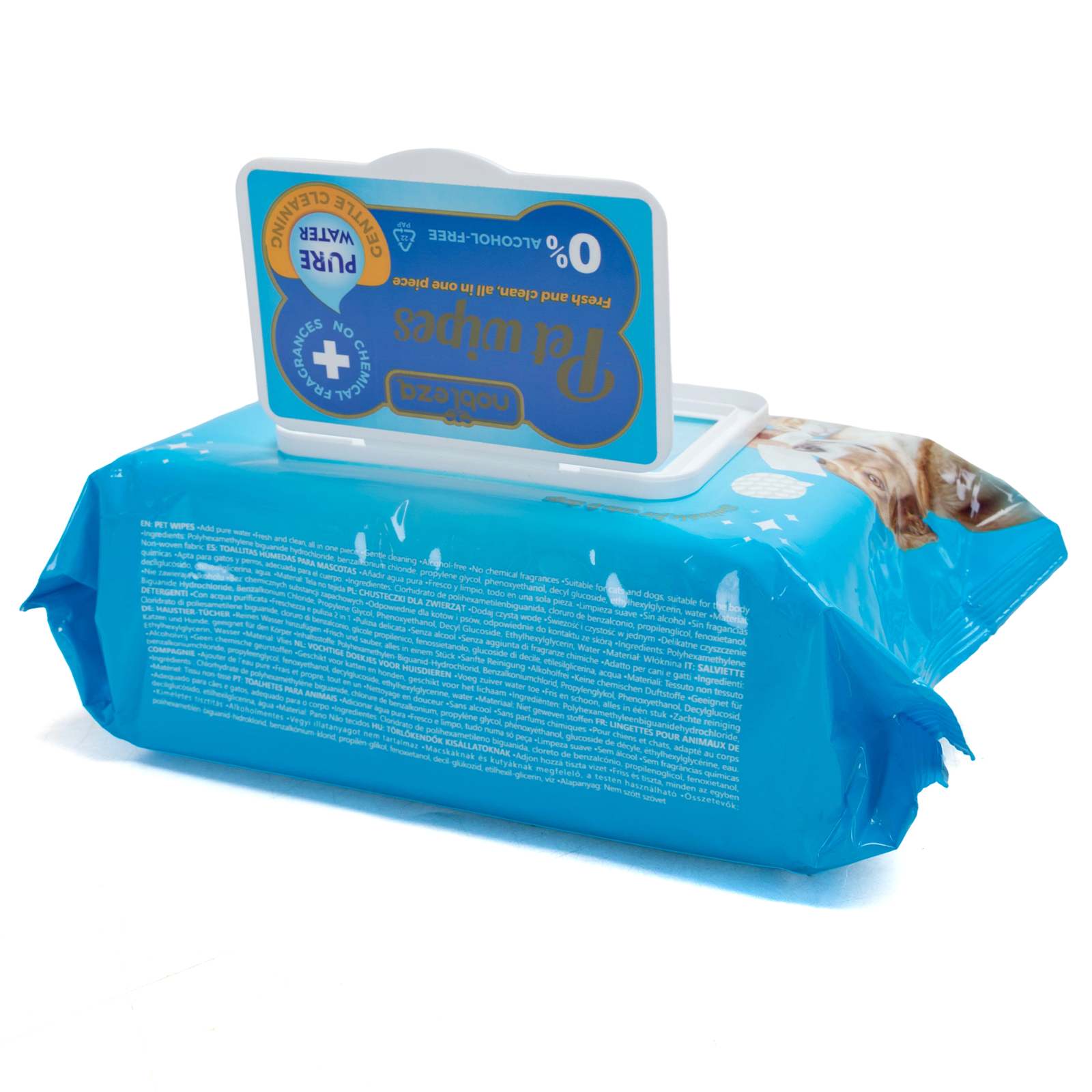 Nobleza Salviette Detergenti all'Acqua Profumata 80Pz