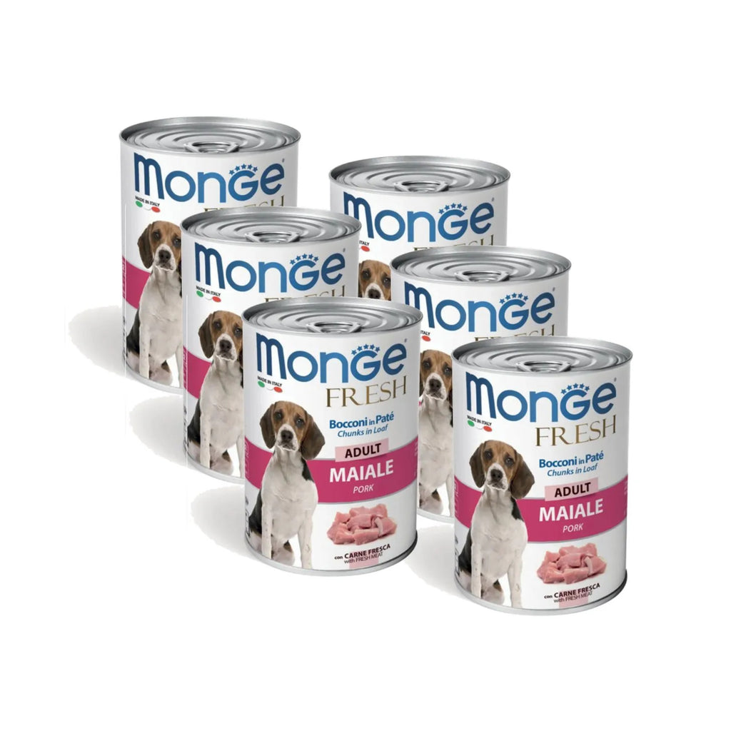 Monge Fresh Bocconi in Paté Adult 6x400g