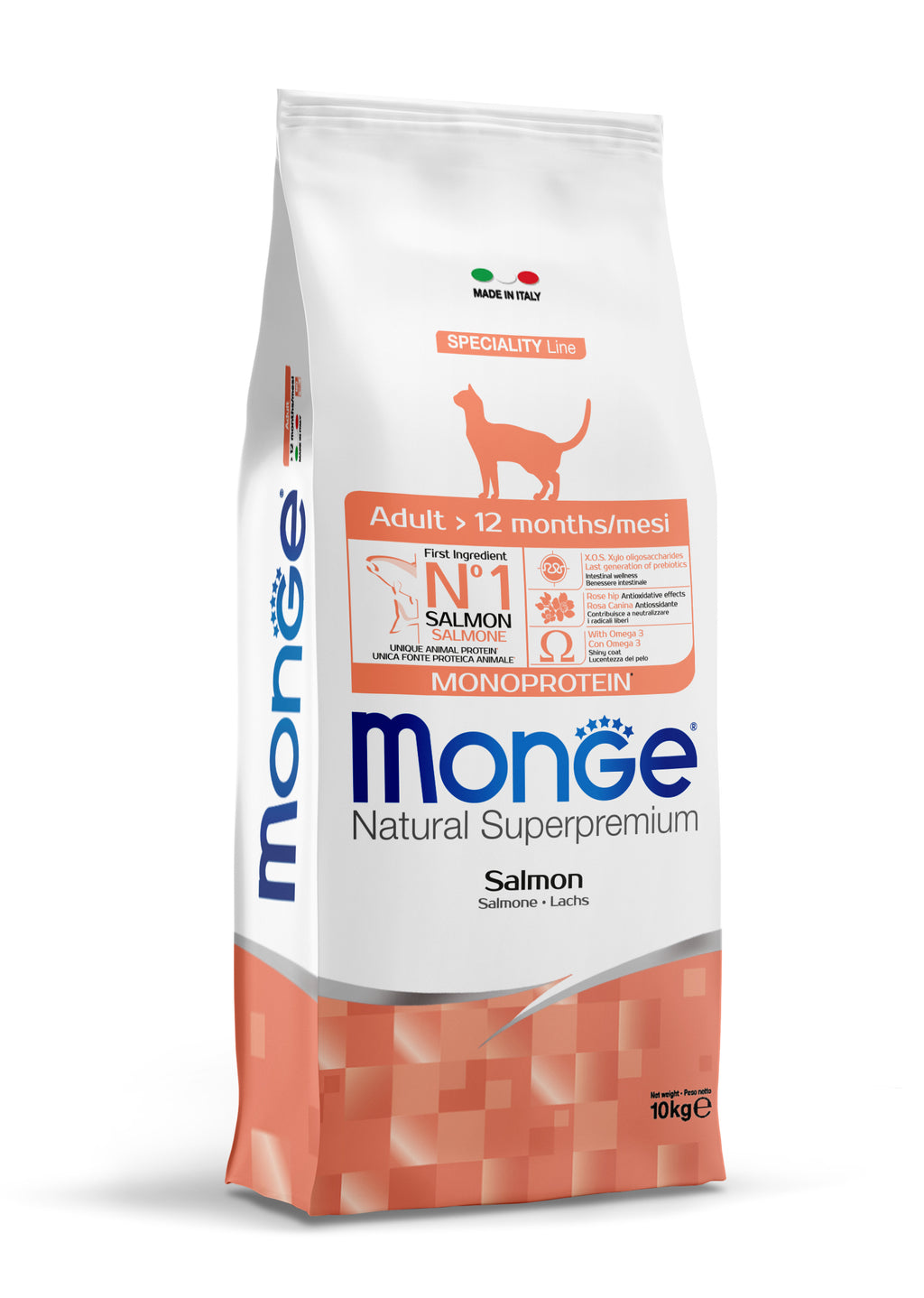 Monge Natural Superpremium Adult Monoprotein Salmone