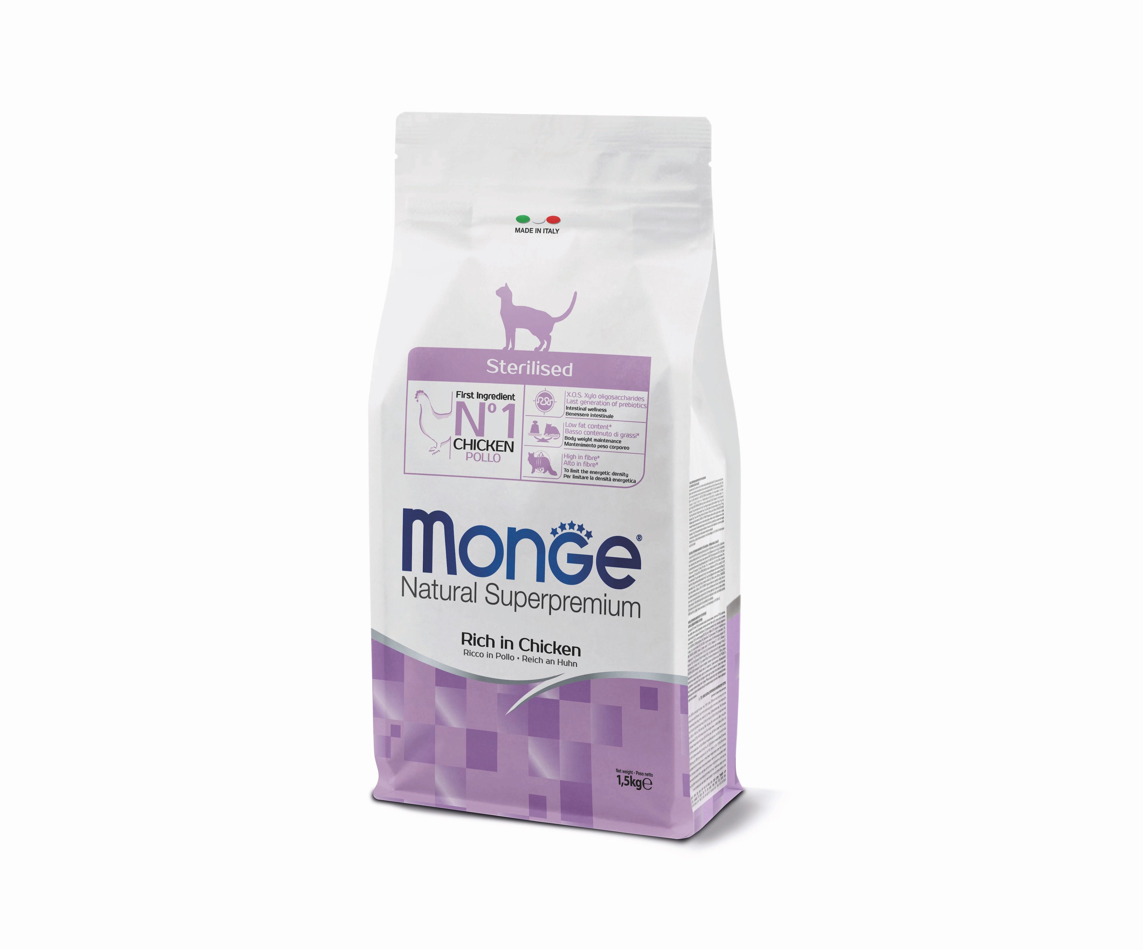Monge Natural Superpremium Sterilised Ricco in Pollo