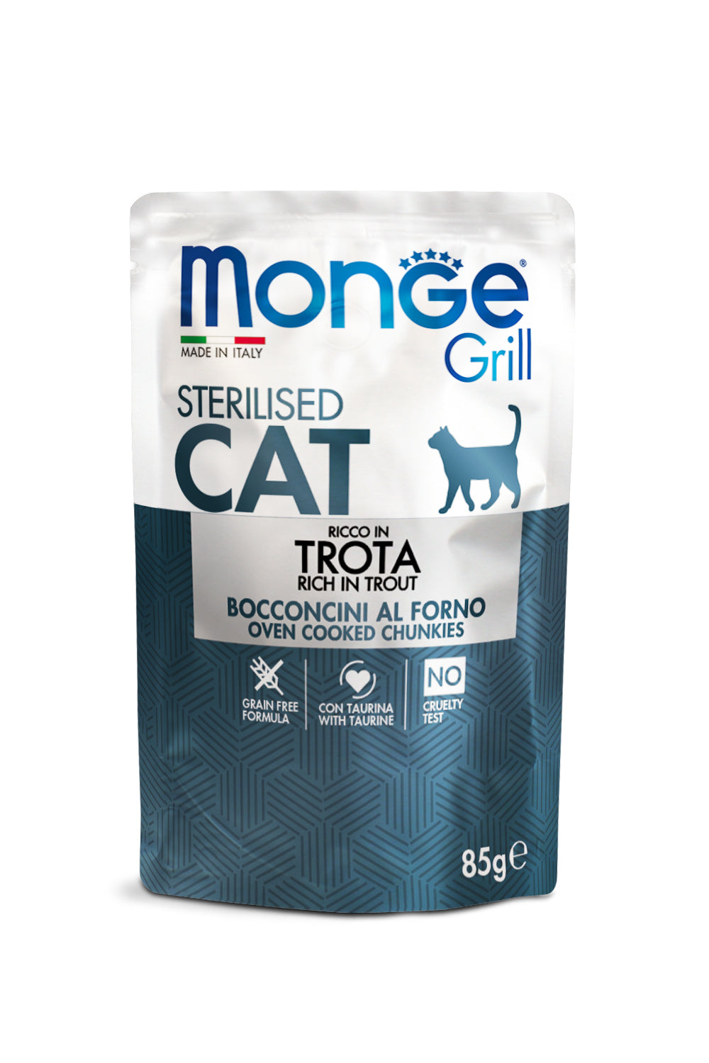 Monge Grill Sterilised Cat 28x85g