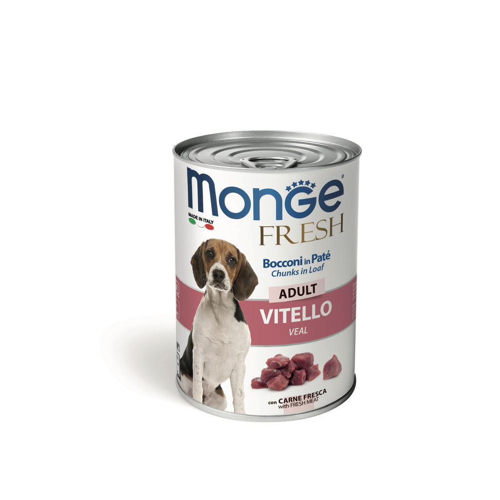 Monge Fresh Bocconi in Paté Adult 6x400g