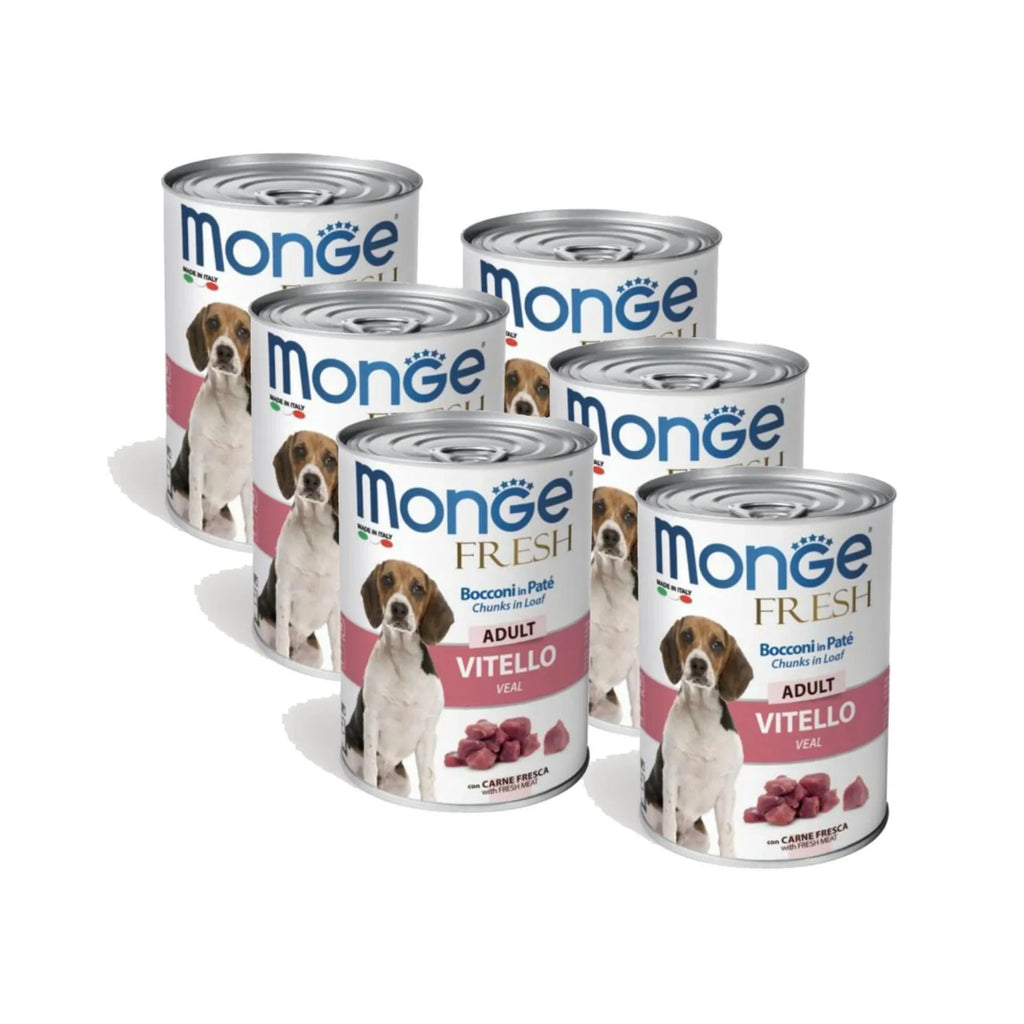 Monge Fresh Bocconi in Paté Adult 6x400g