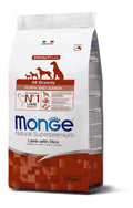 Monge Natural Superpremium All Breeds Puppy & Junior Agnello con Riso