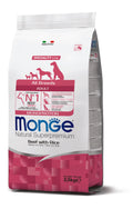 Monge Natural Superpremium All Breeds Adult Monoprotein Manzo con Riso