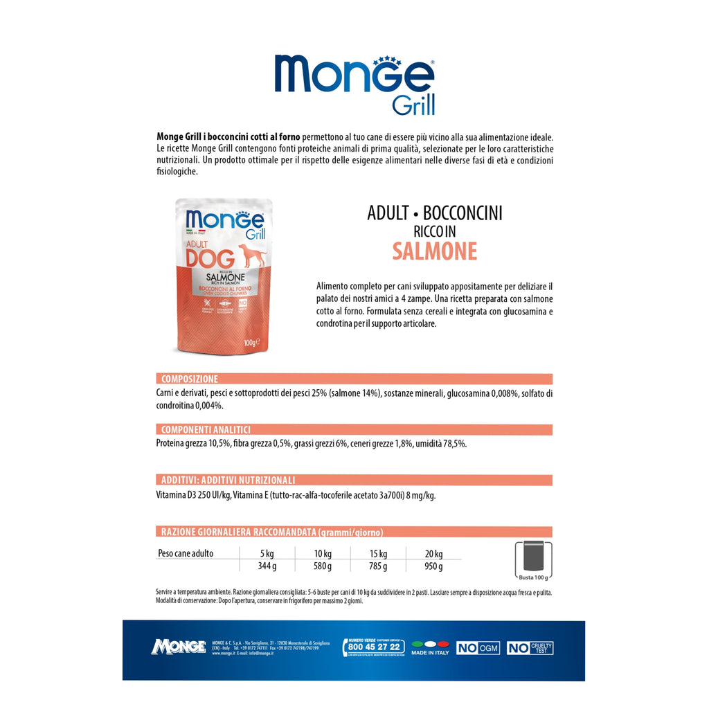 Monge Grill Adult Dog 24x100g