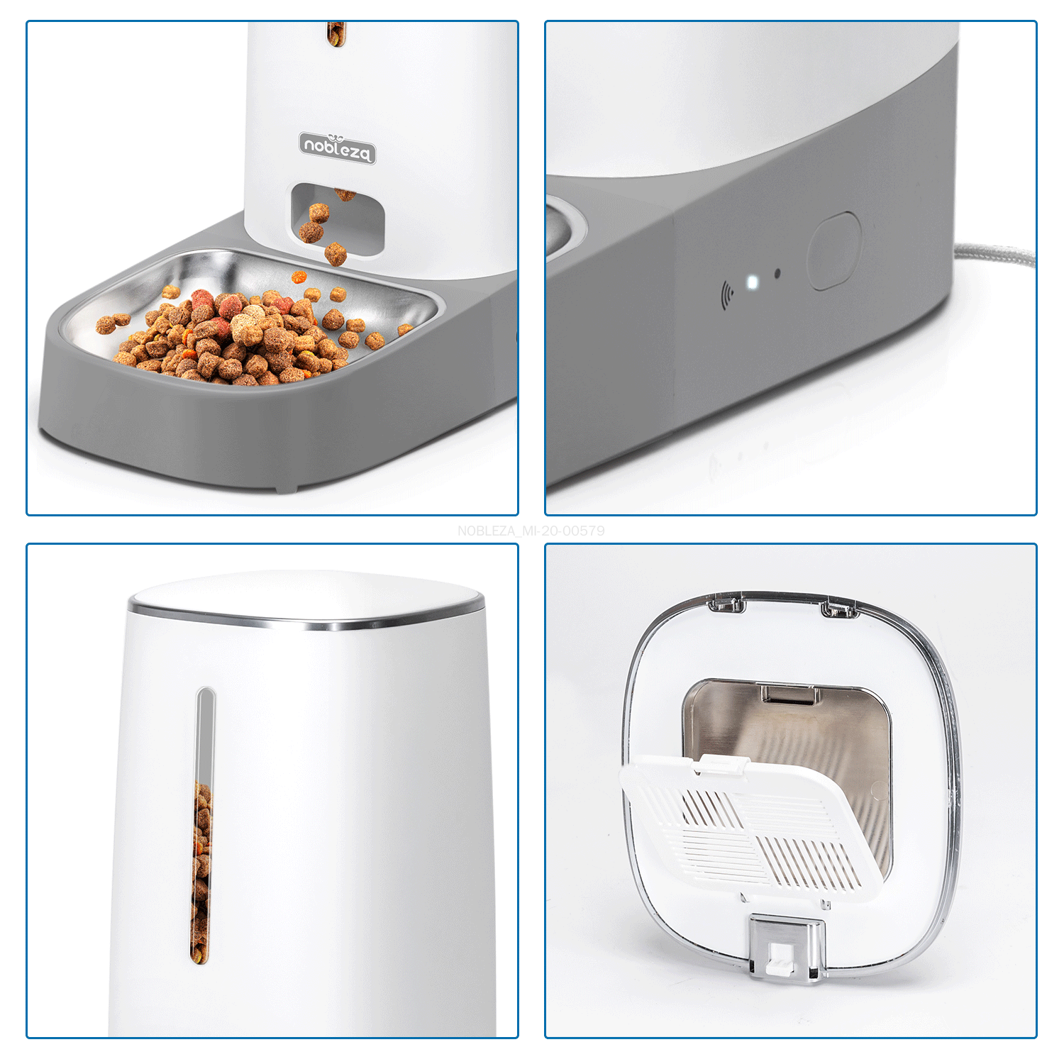 Nobleza Distributore di Crocchette Automatico Smart 4L