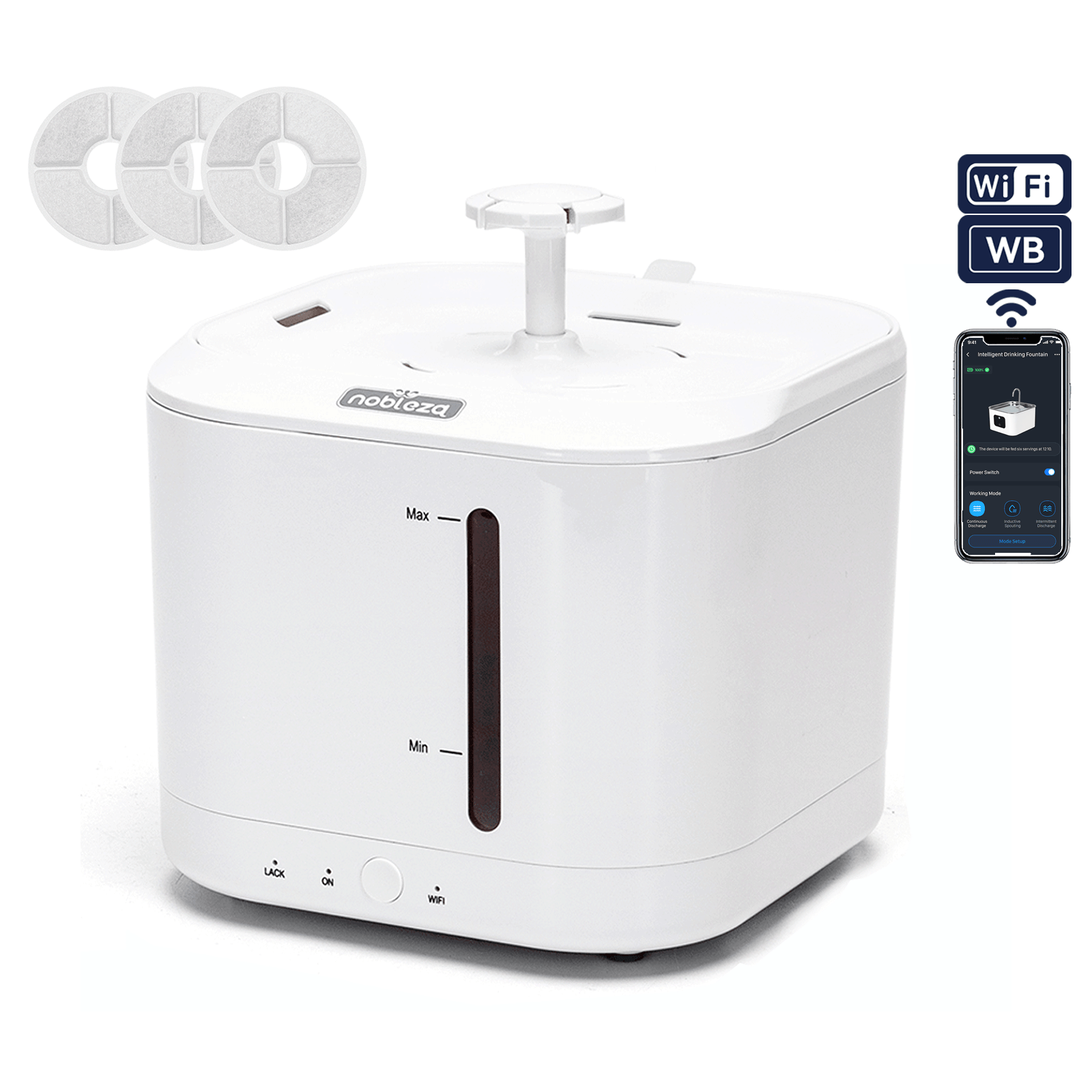Nobleza Distributore d'Acqua Smart a Fontanella 2.5L