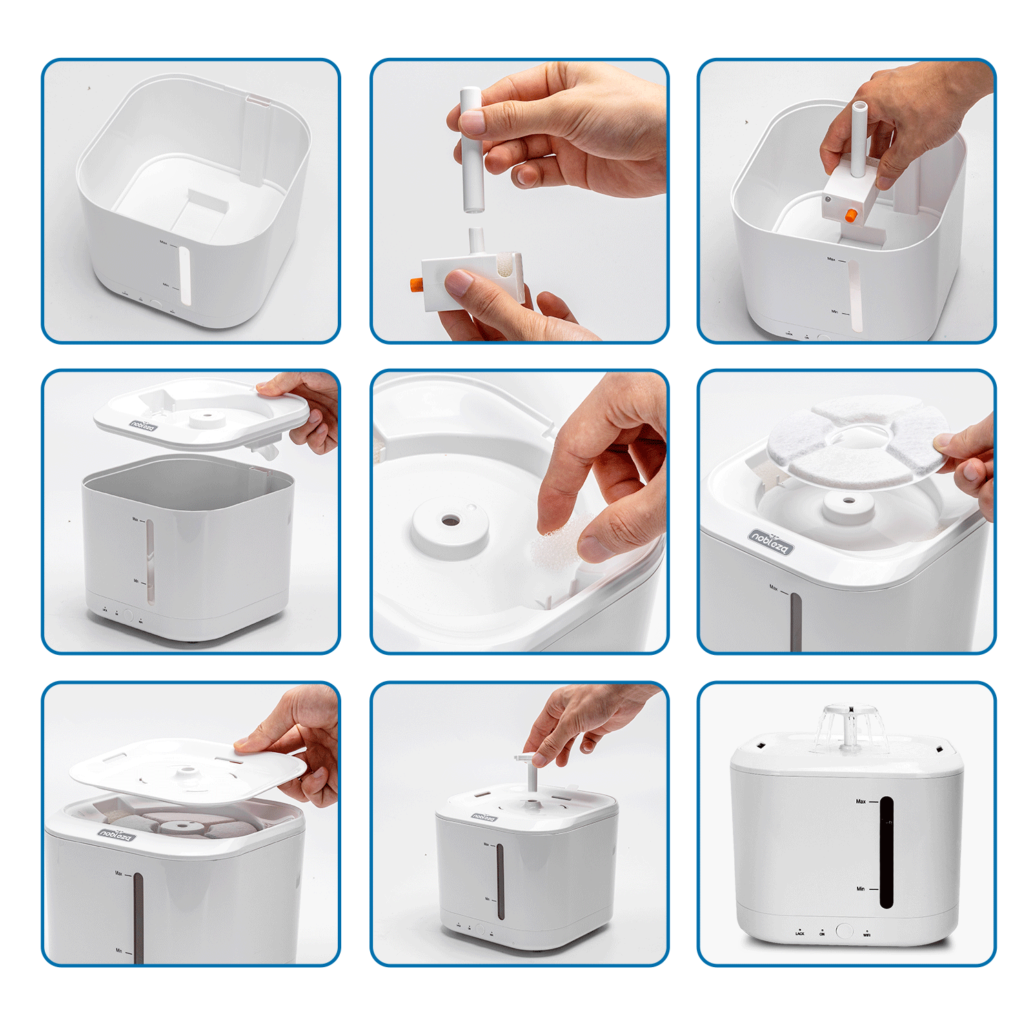 Nobleza Distributore d'Acqua Smart a Fontanella 2.5L