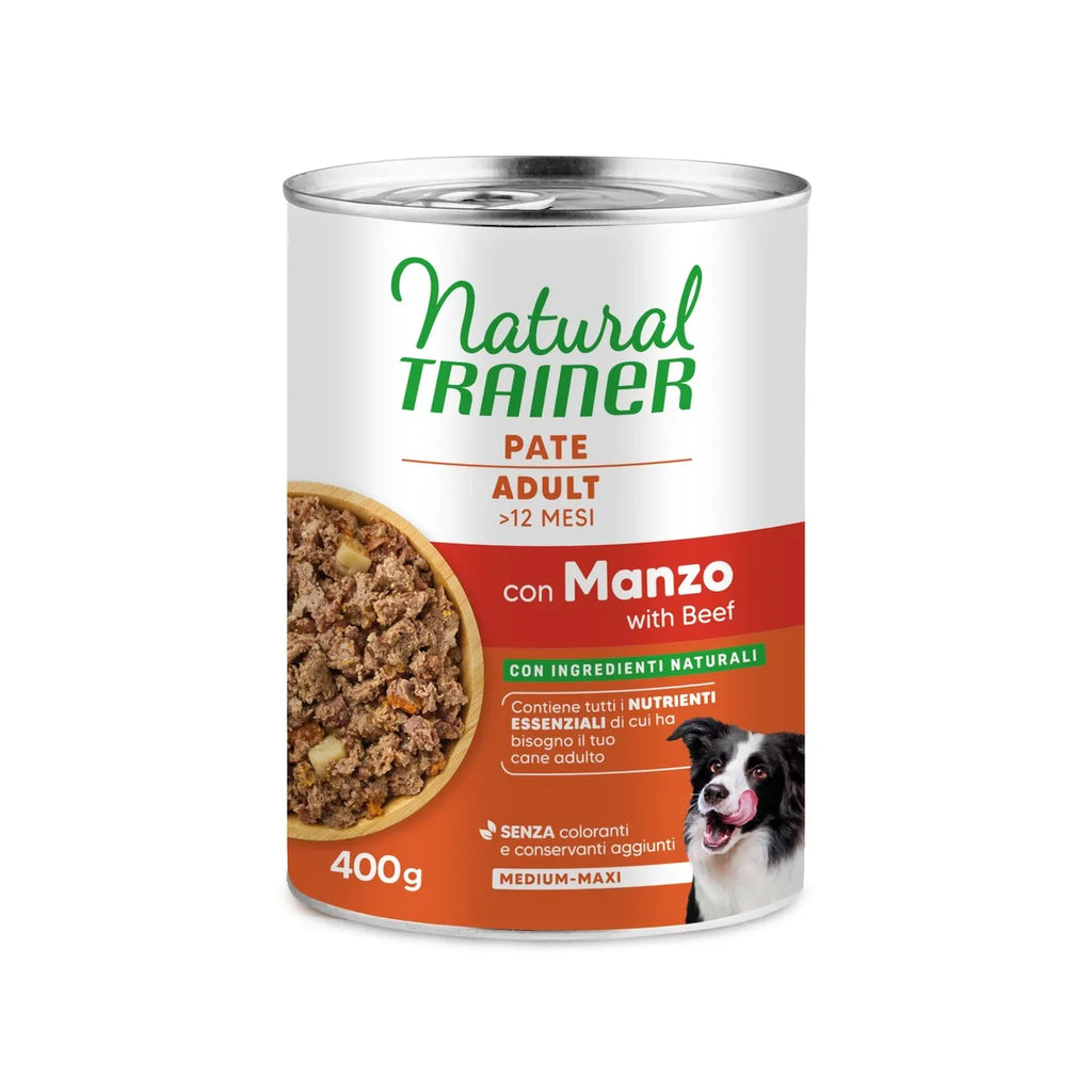 Natural Trainer Paté Adult Medium-Maxi 12x400g