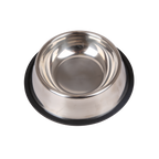 Nobleza 2 Ciotole Antiscivolo Acciaio Inox