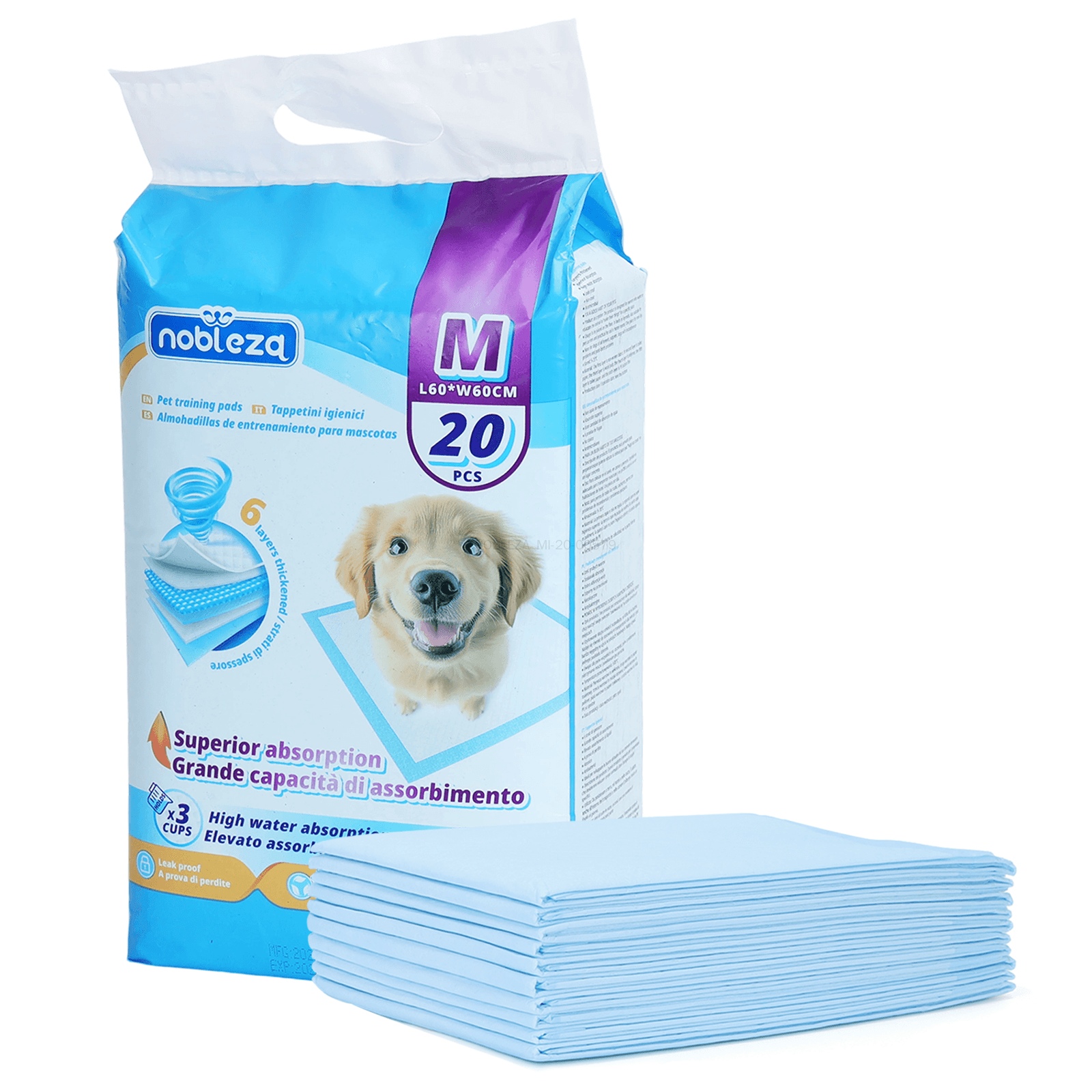 Nobleza Tappetini Igienici 20Pz