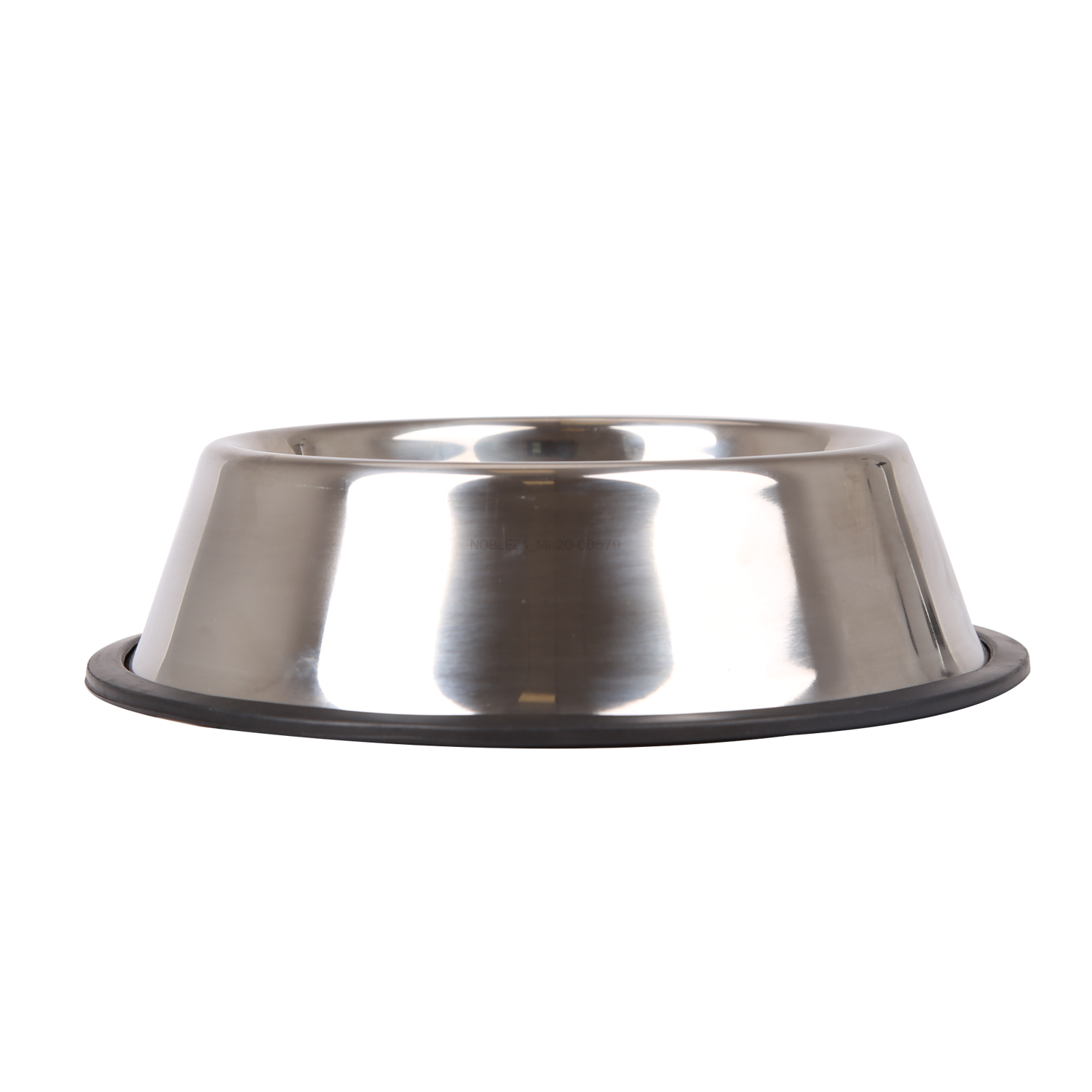 Nobleza 2 Ciotole Antiscivolo Acciaio Inox