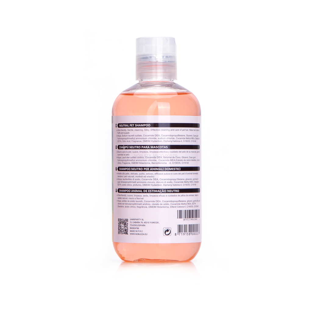 Nobleza Shampoo Neutro per Cani e Gatti 250ml