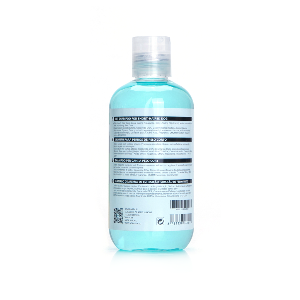 Nobleza Shampoo per Cani a Pelo Corto Mandorla e Miele 250ml