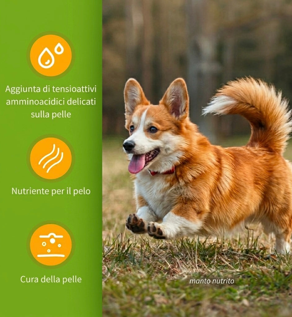 Nobleza Shampoo per Cani a Pelo Corto Mandorla e Miele 250ml