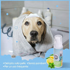 Nobleza Shampoo Secco Limone e Vaniglia per Cani, Gatti e Conigli 250ml