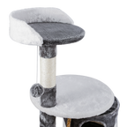 Nobleza Albero Tiragraffi Bianco e Grigio 111.5Cm