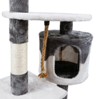 Nobleza Albero Tiragraffi Bianco e Grigio 111.5Cm