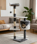 Nobleza Albero Tiragraffi Bianco e Grigio 111.5Cm