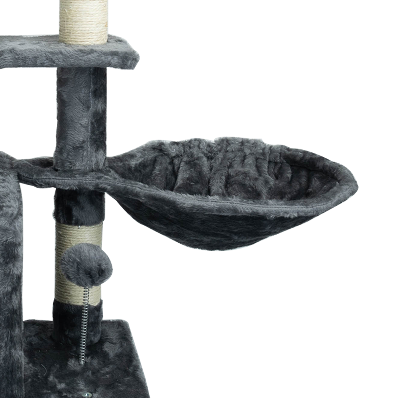 Nobleza Tiragraffi per Gatti Parco Giochi Grigio 99Cm