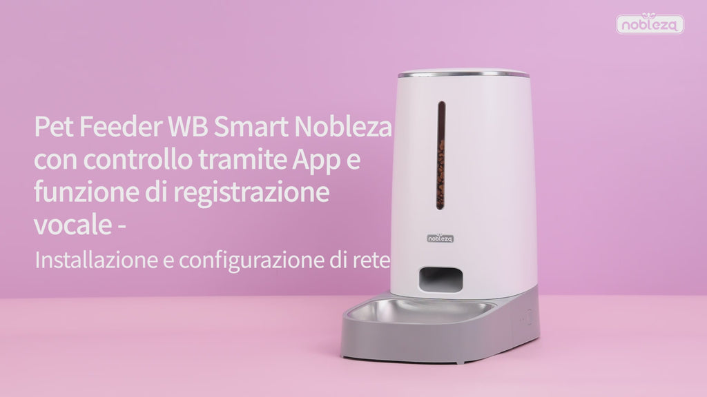 Nobleza Distributore di Crocchette Automatico Smart 4L